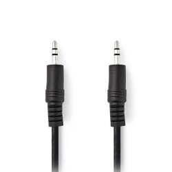 Καλώδιο ήχου NEDIS CAGB22000BK20 3.5mm αρσ. Stereo - 3.5mm αρσ. Stereo μήκους 2.0m