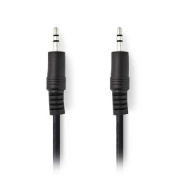 Καλώδιο ήχου NEDIS CAGB22000BK50 3.5mm αρσ. Stereo - 3.5mm αρσ. Stereo σε συσκευασία blister 5.0m