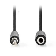 Καλώδιο προέκτασης ήχου NEDIS CAGB22050BK50 3.5mm Stereo αρσ. – 3.5mm Stereo θηλ. 5.00m
