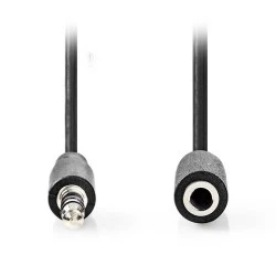 Καλώδιο προέκτασης ήχου NEDIS CAGB22050BK50 3.5mm Stereo αρσ. – 3.5mm Stereo θηλ. 5.00m