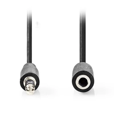 Καλώδιο προέκτασης ήχου NEDIS CAGB22050BK50 3.5mm Stereo αρσ. – 3.5mm Stereo θηλ. 5.00m
