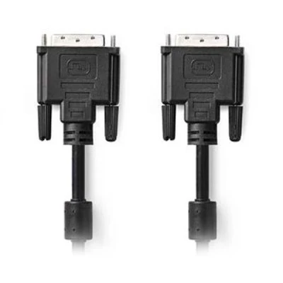 Καλώδιο NEDIS CCGB32000BK20 DVI-D Dual αρσενικό σε DVI-D Dual αρσενικό μήκους 2m