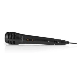 Ενσύρματο δυναμικό μικρόφωνο NEDIS MPWD15BK -75 dB με καλώδιο 5m