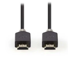 Καλώδιο HDMI High Speed με Ethernet αρσενικό-αρσενικό 20m NEDIS CVBW34000AT200 σε ανθρακί χρώμα