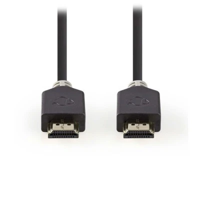 Καλώδιο HDMI High Speed με Ethernet αρσενικό-αρσενικό 20m NEDIS CVBW34000AT200 σε ανθρακί χρώμα Καλώδιο HDMI High Speed με Ethernet αρσενικό-αρσενικό 20m NEDIS CVBW34000AT200 σε ανθρακί χρώμα
