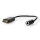 Καλώδιο-αντάπτορας NEDIS CCBW65950BK015 USB 3.2 Gen 1 Type-C αρσ. σε 3.5 mm θηλ. 0,15m Καλώδιο-αντάπτορας NEDIS CCBW65950BK015 USB 3.2 Gen 1 Type-C αρσ. σε 3.5 mm θηλ. 0,15m