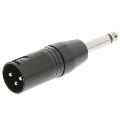 Αντάπτορας NEDIS COTP15942BK XLR 3-Pin αρσενικό σε 6.35 mm mono αρσενικό