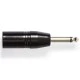 Αντάπτορας NEDIS COTP15942BK XLR 3-Pin αρσενικό σε 6.35 mm mono αρσενικό