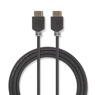 Καλώδιο NEDIS CVBW34000AT20 HDMI High Speed με Ethernet από αρσενικό - αρσενικό 2.00m Καλώδιο NEDIS CVBW34000AT20 HDMI High Speed με Ethernet από αρσενικό - αρσενικό 2.00m