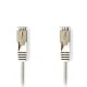Καλώδιο δικτύου NEDIS CCGP85121GY015 CAT5e SF/UTP 0.15m σε γκρι χρώμα Καλώδιο δικτύου NEDIS CCGP85121GY015 CAT5e SF/UTP 0.15m σε γκρι χρώμα