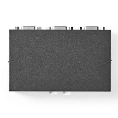 VGA switch 2 Η/Υ σε 1 οθόνη NEDIS CSWI5902BK 500MHz WQXGA λεπτής σχεδίασης