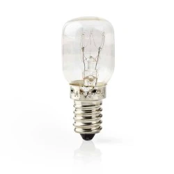 Λαμπάκι φούρνου με ντουί E14 25W 140L διάφανο γυαλί και μέγιστη θερμοκρασία 300°C 1000h