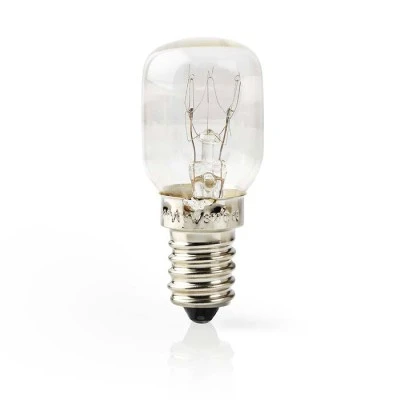 Λαμπάκι φούρνου με ντουί E14 25W 140L διάφανο γυαλί και μέγιστη θερμοκρασία 300°C 1000h