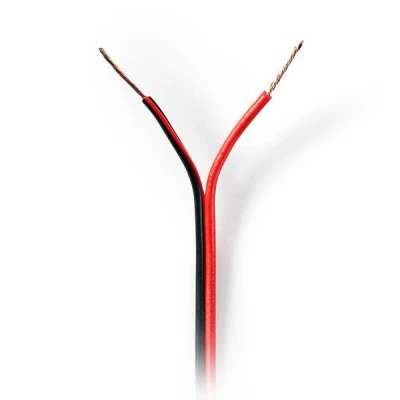 Καλώδιο ηχείων NEDIS CAGW0500BK1000 2x 0,50 mm² μαύρο/κόκκινο σε κουλούρα 100 μέτρων Καλώδιο ηχείων NEDIS CAGW0500BK1000 2x 0,50 mm² μαύρο/κόκκινο σε κουλούρα 100 μέτρων