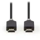 Καλώδιο NEDIS CVBW34000AT10 HDMI High Speed με Ethernet αρσενικό σε αρσενικό μήκους 1.0m