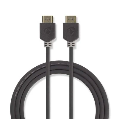 Καλώδιο NEDIS CVBW34000AT10 HDMI High Speed με Ethernet αρσενικό σε αρσενικό μήκους 1.0m