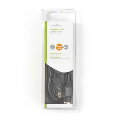 Καλώδιο NEDIS CCGB37010BK20 DisplayPort αρσενικό σε DisplayPort αρσενικό μήκους 2.00m
