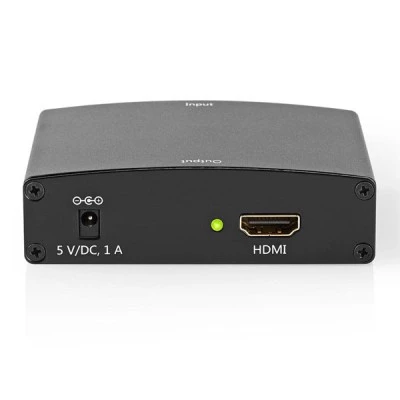 Μετατροπέας VGA + 2 RCA σε HDMI με 1.65Gbps ταχύτητα μεταφοράς δεδομένων σε ανθρακί χρώμα Μετατροπέας VGA + 2 RCA σε HDMI με 1.65Gbps ταχύτητα μεταφοράς δεδομένων σε ανθρακί χρώμα