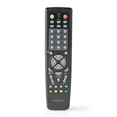 Universal τηλεχειριστήριο NEDIS TVRC2200BK 10 σε 1 κατάλληλο για περισσότερες από 250 μάρκες