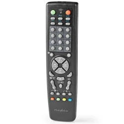Universal τηλεχειριστήριο NEDIS TVRC2200BK 10 σε 1 κατάλληλο για περισσότερες από 250 μάρκες