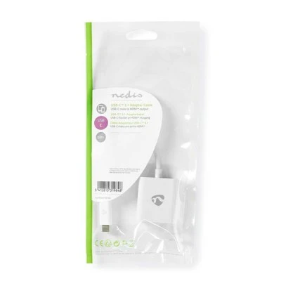 Μετατροπέας NEDIS CCGP64651WT02 από USB 3.1 type-C αρσενικό σε HDMI θηλυκό 0.20m Μετατροπέας NEDIS CCGP64651WT02 από USB 3.1 type-C αρσενικό σε HDMI θηλυκό 0.20m