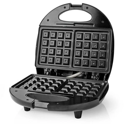 Βαφλιέρα NEDIS KAWP200BK 750W 220-240V 50Hz με αυτόματο έλεγχο θερμοκρασίας