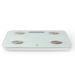 Wifi smart ηλεκτρονική ζυγαριά μπάνιου NEDIS WIFIHS10WT με δυνατότητα πολλαπλών αναλύσεων