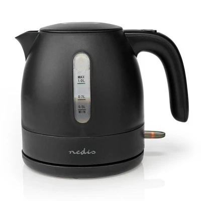 Βραστήρας 1.0L NEDIS KAWK300EBK σε μαύρο ματ χρώμα 2150W με ενδεικτική λυχνία λειτουργίας