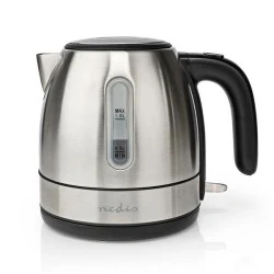 Ανοξείδωτος βραστήρας 1.0L NEDIS KAWK300EAL 2150W 230V 50/60Hz 1.0L με αφαιρούμενο φίλτρο