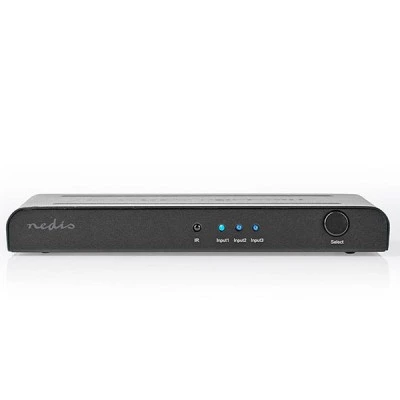 Switch 3 θυρών HDMI NEDIS VSWI3473AT με υποστήριξη 4K2K @ 60FPS / HDCP2.2 και 3D Switch 3 θυρών HDMI NEDIS VSWI3473AT με υποστήριξη 4K2K @ 60FPS / HDCP2.2 και 3D
