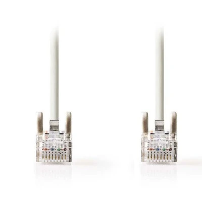 Καλώδιο δικτύου NEDIS CCGP85100GY05 CAT5e UTP 0.5m σε γκρι χρώμα
