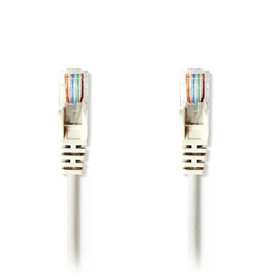 Καλώδιο δικτύου NEDIS CCGP85100GY05 CAT5e UTP 0.5m σε γκρι χρώμα