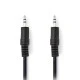 Καλώδιο ήχου NEDIS CAGB22000BK100 3.5mm αρσ. Stereo - 3.5mm αρσ. Stereo 10.0m Καλώδιο ήχου NEDIS CAGB22000BK100 3.5mm αρσ. Stereo - 3.5mm αρσ. Stereo 10.0m