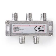 Δορυφορικό Satellite F-Splitter NEDIS SSPL410ME 11.5 dB 75 Ohm με 4 εξόδους