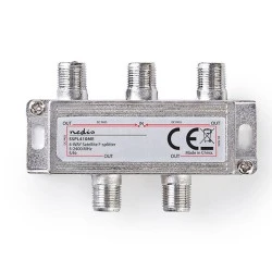 Δορυφορικό Satellite F-Splitter NEDIS SSPL410ME 11.5 dB 75 Ohm με 4 εξόδους