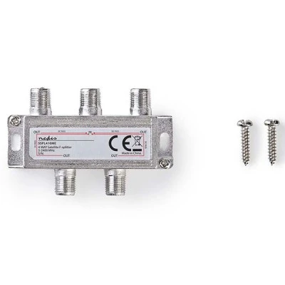 Δορυφορικό Satellite F-Splitter NEDIS SSPL410ME 11.5 dB 75 Ohm με 4 εξόδους