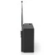 Μini φορητό ραδιόφωνο FM / AM NEDIS RDFM1200BK σε μαύρο χρώμα με υποδοχή ακουστικών jack 3,5mm Μini φορητό ραδιόφωνο FM / AM NEDIS RDFM1200BK σε μαύρο χρώμα με υποδοχή ακουστικών jack 3,5mm