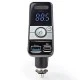 Αναμεταδότης FM NEDIS CATR130BK hands free και φορτιστής 3 σε 1 Bluetooth με οθόνη LED 0.8