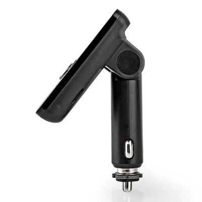 Αναμεταδότης FM NEDIS CATR130BK hands free και φορτιστής 3 σε 1 Bluetooth με οθόνη LED 0.8