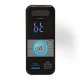 Αναμεταδότης FM NEDIS CATR130BK hands free και φορτιστής 3 σε 1 Bluetooth με οθόνη LED 0.8