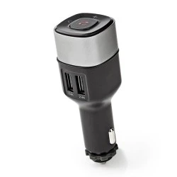 3 σε 1 Bluetooth αναμεταδότης FM φορτιστής και hands free NEDIS με δυνατότητα streaming μουσικής