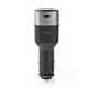 3 σε 1 Bluetooth αναμεταδότης FM φορτιστής και hands free NEDIS με δυνατότητα streaming μουσικής