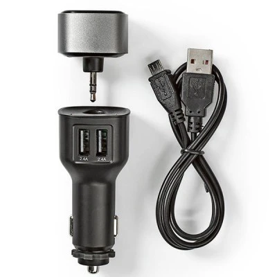 3 σε 1 Bluetooth αναμεταδότης FM φορτιστής και hands free NEDIS με δυνατότητα streaming μουσικής