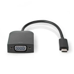 Μετατροπέας NEDIS CCGP64852BK02 από USB 3.1 Type-C αρσ. σε VGA θηλ. 0.20m Μετατροπέας NEDIS CCGP64852BK02 από USB 3.1 Type-C αρσ. σε VGA θηλ. 0.20m