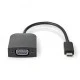 Μετατροπέας NEDIS CCGP64852BK02 από USB 3.1 Type-C αρσ. σε VGA θηλ. 0.20m Μετατροπέας NEDIS CCGP64852BK02 από USB 3.1 Type-C αρσ. σε VGA θηλ. 0.20m