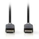 Καλώδιο NEDIS CCBW37014AT20 DisplayPort αρσενικό σε DisplayPort αρσενικό μήκους 2.00m