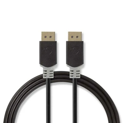 Καλώδιο NEDIS CCBW37014AT20 DisplayPort αρσενικό σε DisplayPort αρσενικό μήκους 2.00m