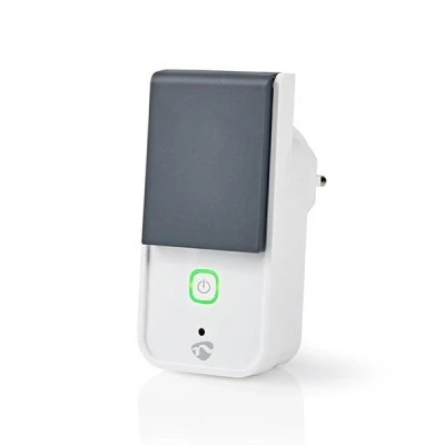 Wi-Fi Smart Plug Nedis WIFIPO120FWT εξωτερικού χώρου 16Α με μετρητή κατανάλωσης ενέργειας