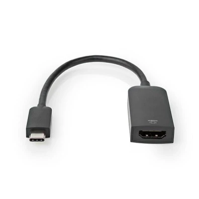 Μετατροπέας NEDIS CCGP64652BK02 από USB 3.2 Gen 1 Type-C αρσ. σε HDMI θηλ. 0.20m