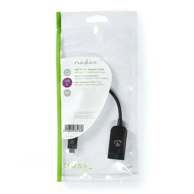 Μετατροπέας NEDIS CCGP64652BK02 από USB 3.2 Gen 1 Type-C αρσ. σε HDMI θηλ. 0.20m